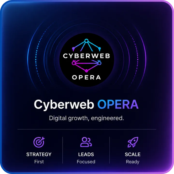 Cyberweb OPERA strategic digital growth platform